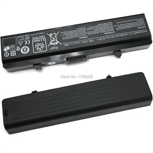 6Cells Laptop battery for Dell Inspiron 1525 1526 1545 1440 1750 HP297 GW240 RN873 312-0626 312-0634 0XR693 312-0625