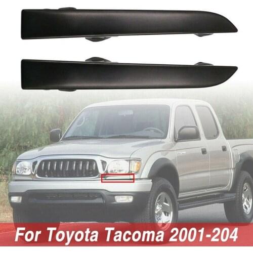 For Toyota Tacoma 2001-2004 Front Bumper Grille Headlight Filler Trim Panels Pair 5251235050 5251335060