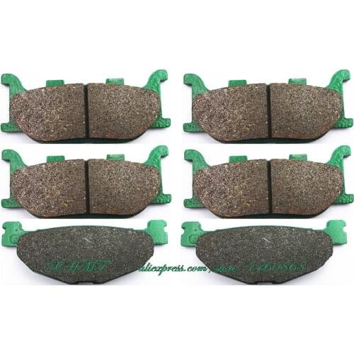 For YAMAHA 500 33 kw TMAX SJ03 2004 - 2007 Disc Brake Pads Pill Front Rear 2006 2005