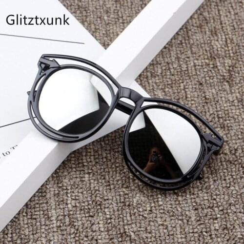 Glitztxunk Classic Brand Kids Sunglasses Grils Lovely Baby Sunglasse Children Glasses Sun Glasses Square For Boys Eyewares UV400