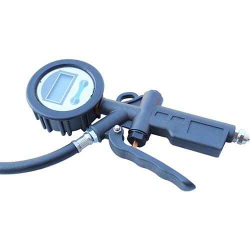 Car Tire Pressure Gauge Tire Pressure Gauge Inflation Gun Digital Display Air Gun Deflation Belt Inflation
