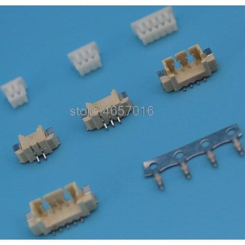 Micro JST 1.25mm 2-12 Pin Horizontal Type SMD Connector Plug Female ,Male x 20 Sets
