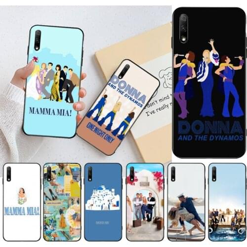 CUTEWANAN Mamma Mia Bling Cute Phone Case for Huawei Honor 30 20 10 9 8 8x 8c v30 Lite view pro