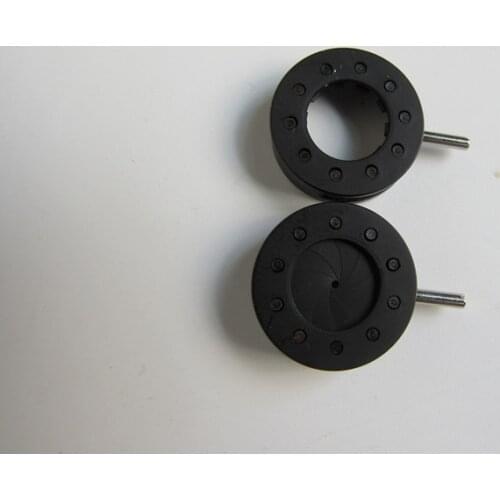 Adjustable Iris Diaphragm 0.5-10.6mm aperture Mechanical Iris Camera Microscope Optical module 1 PC