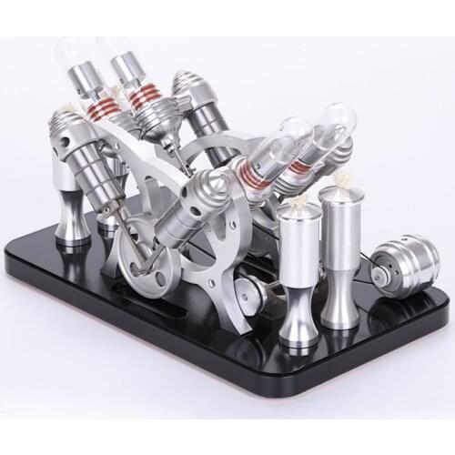 Sterling steam engine model physical toy birthday gift creative model V4
