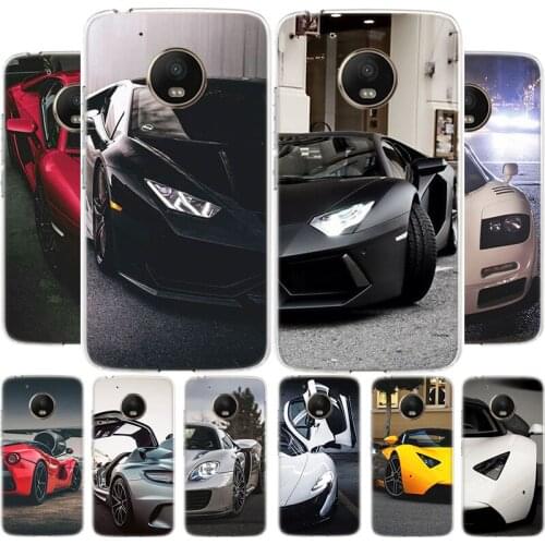 Super sports car cool Phone Case For Motoralo Moto G9 G8 G7 G6 G5 E6 E5 E4 Plus Power Play One Macro Action Cover Coque