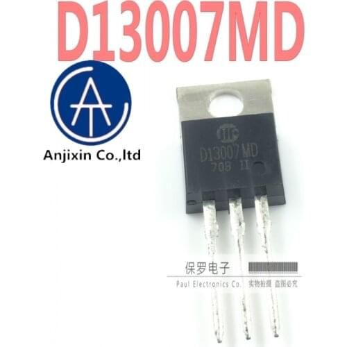 10pcs 100% orginal and new power transistor D13007MD D13007 TO-220 in stock