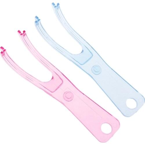 2021 New Dental Floss Holder Aid Oral Picks Teeth Care Interdental Convenient Durable