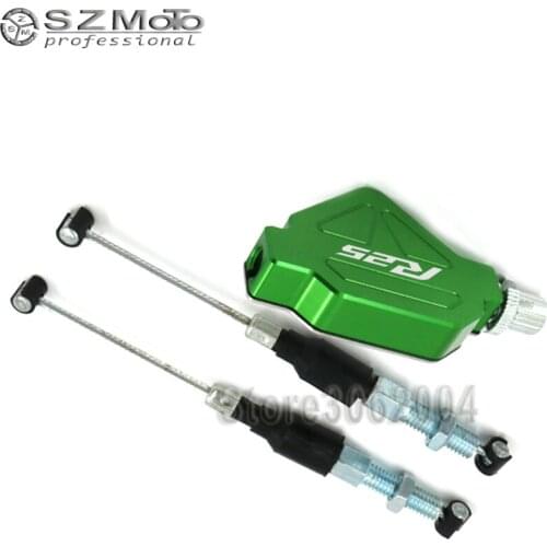 For YAMAHA YZFR25 YZF-R25 YZF R25 2014 - 2017 2016 2015 Red Motorcycle Accessories Stunt Clutch Lever Easy Pull Cable System CNC