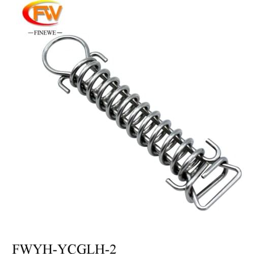 FINEWE 5pcs/lot Pool Cover Spring SUS 304 Wire Coil 7.5 Inch Length 3.5 mm Wire Heavy Duty Strength Pool Cover Accessory