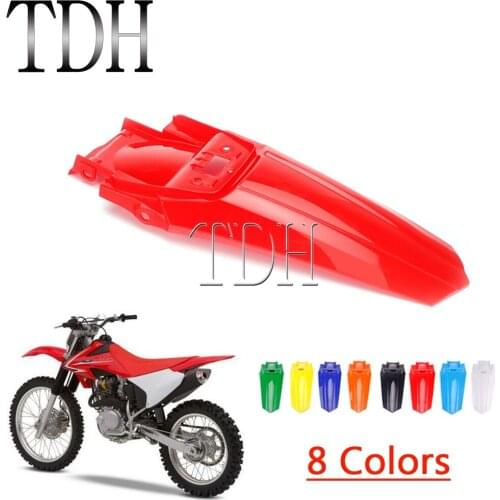 For Honda CRF 230 230F CRF230F 2020 Red Motorcycle Lengthen Rear Fender Mudguard ABS Back Wheel Splash Shield Guard Dirt Bike