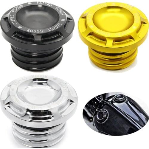 3 Color Motorcycle CNC Fuel Gas Tank Oil Cap For Harley Sportster XL 1200 883 1996-2004 XL883 XL1200