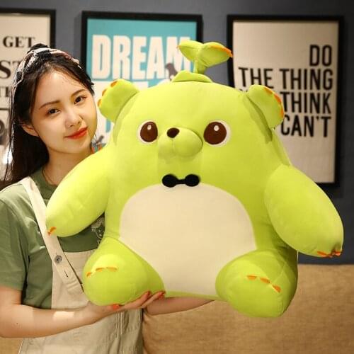 1PC Fluffy Adorable Bear Doll Soft Stuffed Teddy Bear Plush Toys Creative Classical Gifts for Kids and Girls Room Decoration