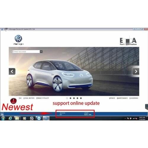 2021 Hot Sales Support Online Update Cars E T/ K 8 .2 Vehicles Electronic Parts Catalogue Until 2020 Years