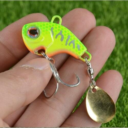 9g 13g 16g 22g Vib Spoon Ice Metal Fishing Lures Bait Bass Pike Trout Jig Spinnerbait Sequins Vibrating Whopper Plopper Pesca