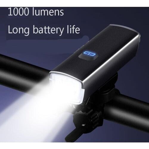 Outdoor Cycling Mountain Bike Lights Highlight Aluminum Alloy Bicycle Headlights LED Night Riding Waterproof Bicycle Lights