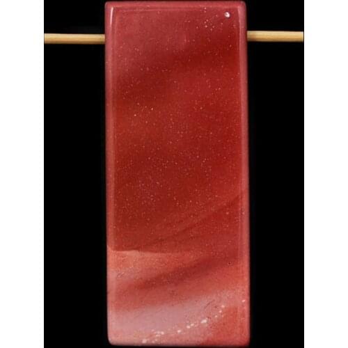 Natural Mookaite Stone Loose Bead GEM Pendant (Drilling from left to right) Jewelry S1007