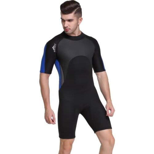 SBART Triathlon 2MM Neoprene Wetsuit Men Snorkling Suit Jump Suits Thermal Diving Suit Neoprene Protection Sailing Clothes 1 Pcs