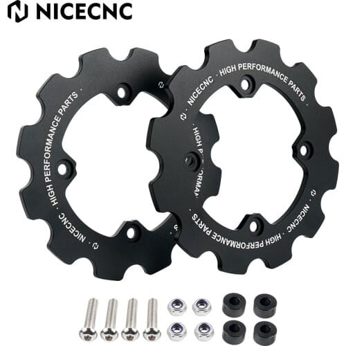 NICECNC AVT Dual Sprocket Guard for Yamaha Raptor 700R YFM700R 2012-2020 Raptor 700 YFM700R 2013-2020 Raptor 700 YFM700 Aluminum