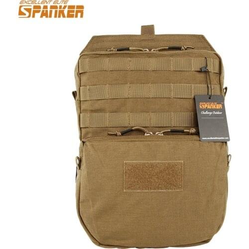 EXCELLENT ELITE SPANKER Tactical Molle Hydration Bag for 3L Hydration Water Bladder Molle Vest Hydration Pouch