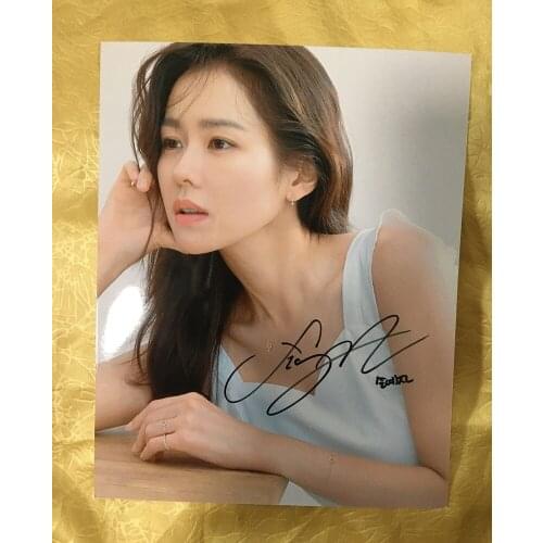 Signed Crash Landing on You Son Ye Jin autographed photo 8*10 K-POP 062020