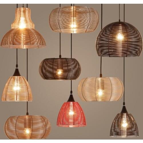 Modern Handmade Aluminum Cups Pendant Light Smart Kids Bedroom Gallery Hallway Pendant Lamp Fixture