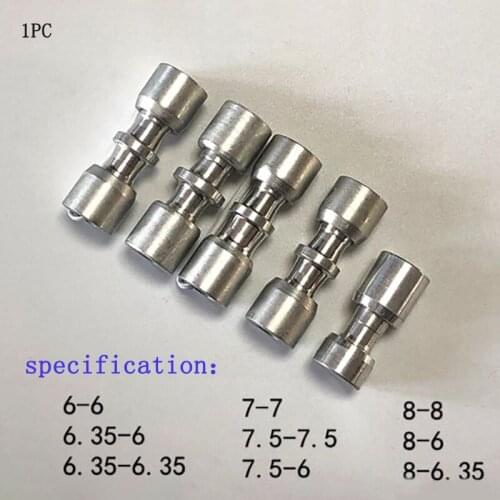 1pc pipe connector for refrigeration hose Air conditioner refitting hose connector pipe extension fixed connector fittings