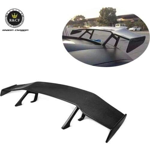 DM style carbon fiber rear trunk spoiler gt wing for Lamborghini GALLARDO LP550 LP560 LP570