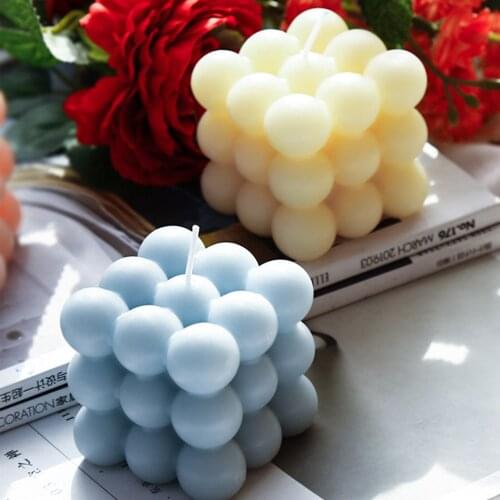 Hand-made Bubble Candle Pure Plant Soy Wax With Fragrance Gifts Birthday Or Christmas Home Ornaments