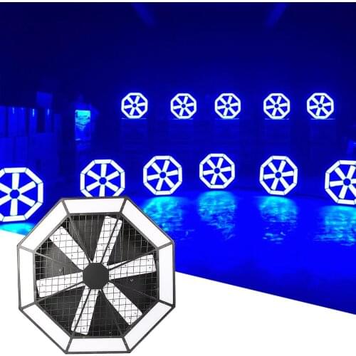 200W LED Pixel Cyclone Light RDM led Music Party RGB Running Horse Light Disco DJ Wash Strobe Light For Wedding Christmas KTV