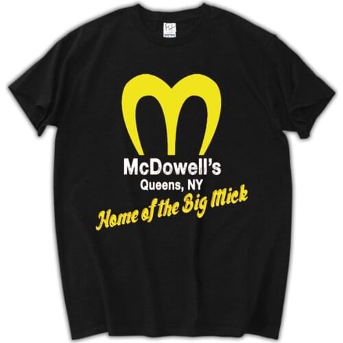 McDowells funny 80s movie big mick coming comedy america costume queens retro vintage Mens T-shirt