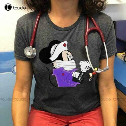 Strong Woman Nurse Not Today Stay Home Shirt women tshirt