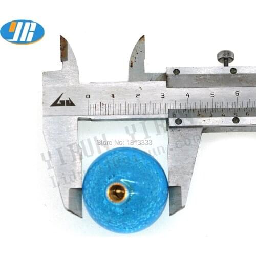 10 Pcs 35mm Clear Ball Top Bubble Crystal Knob Arcade Sanwa Joystick Illuminated Topball