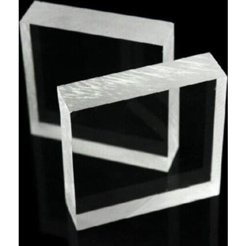 3x100x100mm Acrylic Plexiglass Clear Sheet Plastic Transparent Board Perspex Panel PMMA sheet