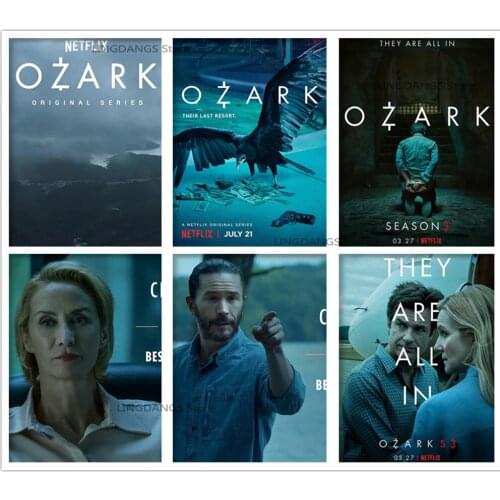 5d Diy Diamond Painting Classic Movie Ozark Season 3 Poster Diamond Mosaic Embroidery Cross Stitch Full Drill Home Decor Gift
