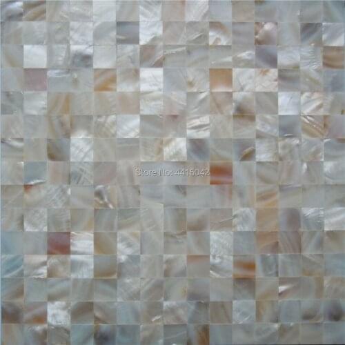 Seamless freshwater mother of pearl mosaic tile for home decoration bathroom wall tile backsplash 1 square meter/lot AL069