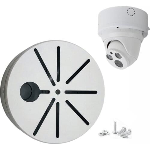 ABS Plastic Dome IP Camera Wall Bracket Universal Security CCTV Camera Bracket Ceiling Holding Roof Installation Round Base