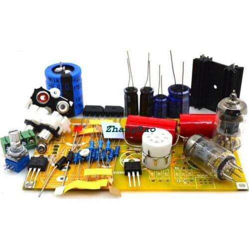 PRT-01A-6J1 tube amplifier DIY kit preamp Stereo Vacuum Tubes installation parts