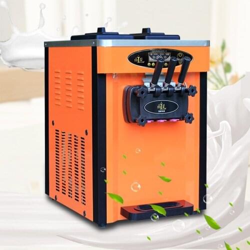 3 Flavors Soft Ice Cream Machine Yogurt Maker With Free Shipping By Sea