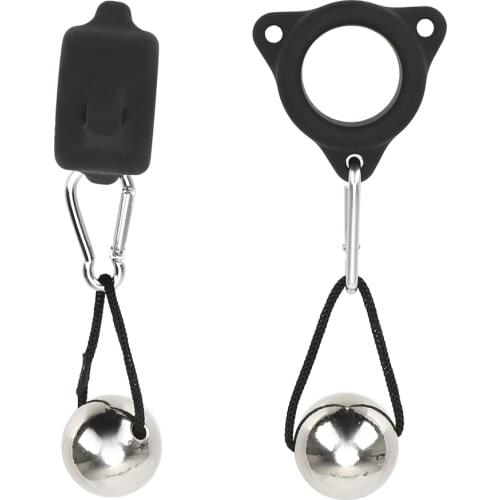 Metal Gravity Ball 28MM/32MM Cock Ring Male Glans Penis Exercise Adult Product Lasting Enhance Sex Toy for Men