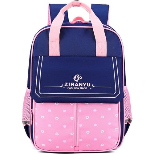 Fashion Orthopedic Schoolbag Nylon Kids Backpack Boys Girls School Bags Children Primary Satchel Students Mochila Infantil