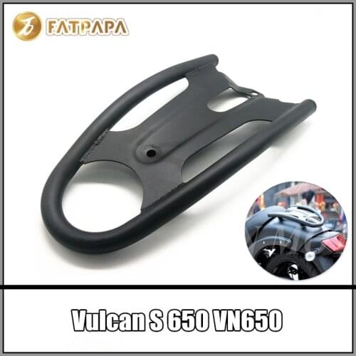 Motorcycle stainless steel Rear tailstock Travel rack Shelves FOR KAWASAKI Vulcan S 650 VN650