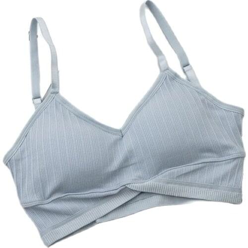 Sexy Bralette Bra Lace Women Crop Tops Seamless Wire Free Bra With Removable Padded Comfortable Sport Underwear Female Lingerie