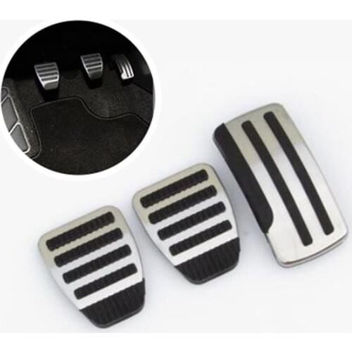 Car styling Gas Brake Pedals Pedal Cover for Nissan X-trail T31 Qashqai JUKE Dualis Teana Pathfinder Altima PATROL Y62 LADA XRAY