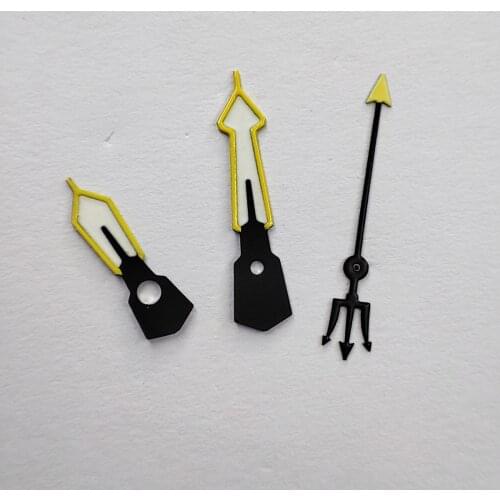 Watch accessories watch pointer NH35 hands pointer green super luminous, suitable for NH35, NH36 movement A56