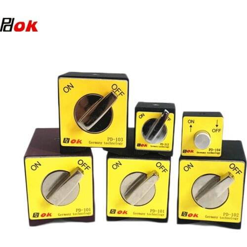 Holding force Switch on/off Dial Indicator Stand Holder Magnetic Base 30kg/50kg/80kg/100kg