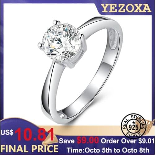 Кольца с фианитами для женщин YEZOXA China At AliExpress