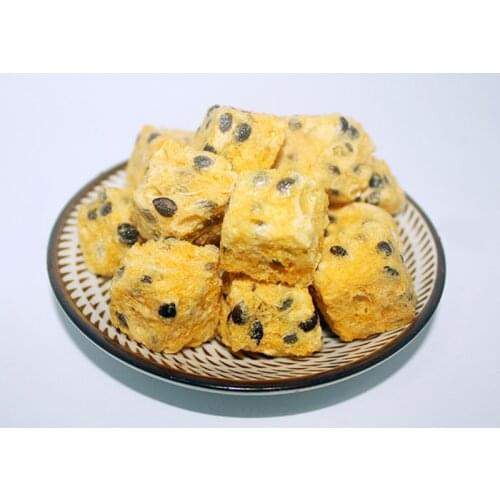 500g Freeze Dried Passion fruit cubes Chunks - Non-GMO 100% Natural and Organically Processes Bake Material Cake Decorate