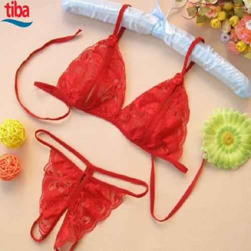 4 Color women Hot Erotic Sexy Lingerie Open Bra Crotch Porno Lace Transparent Underwear BabyDoll Sexy Lingerie