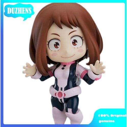 My Hero Academia Original Japanes OCHACO URARAKA Q version figma PVC Action Figure Anime Figure Model Toys Figure Doll Gift